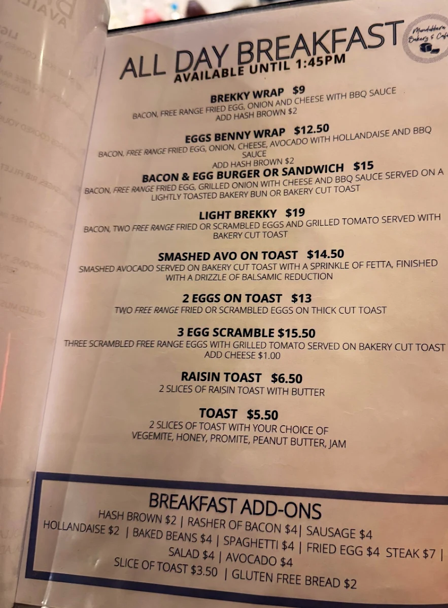Menu photo 1