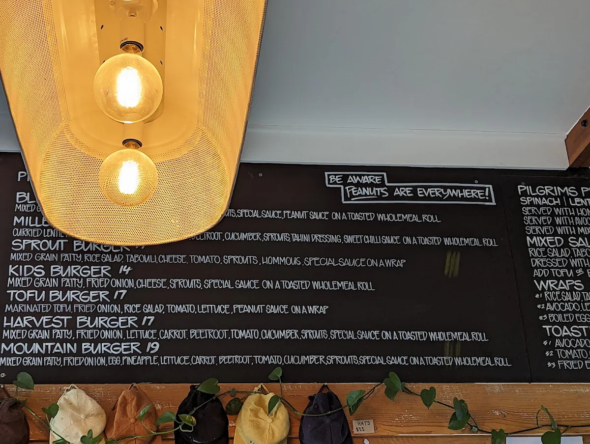 Menu, Pilgrims