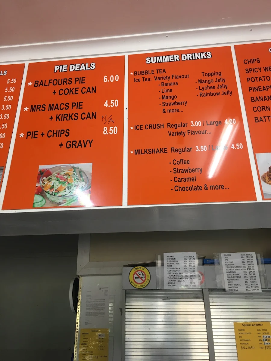 Menu photo 1
