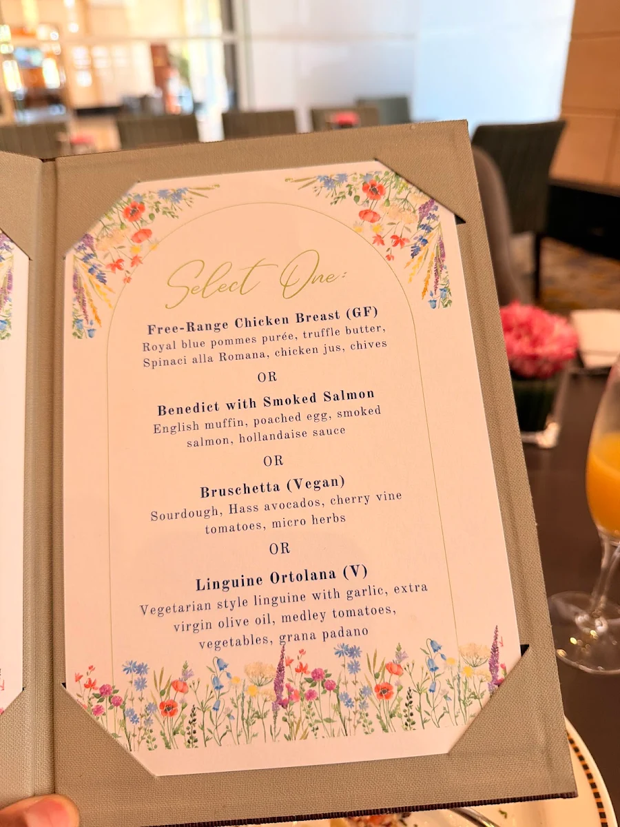 Menu, Firewater Grille