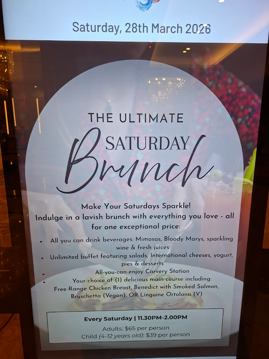 Menu, Firewater Grille