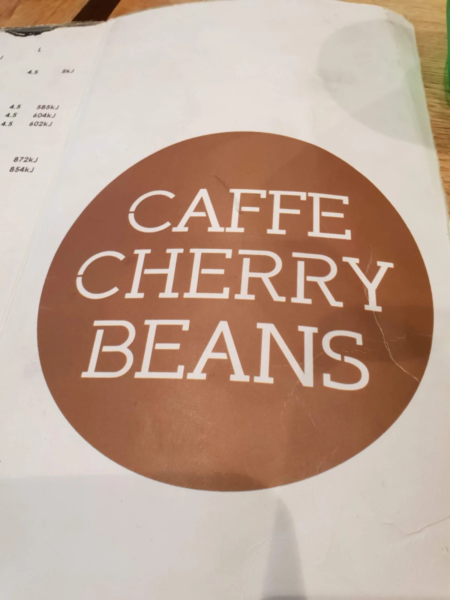 Menu, Caffe Cherry Beans