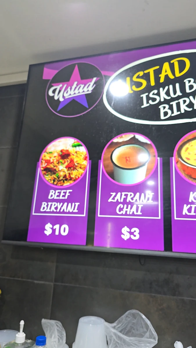 Menu, Ustad