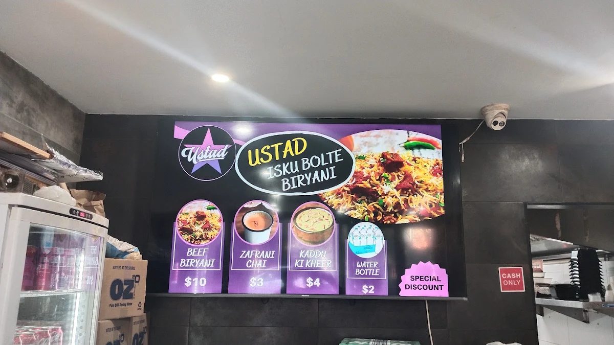 Menu, Ustad