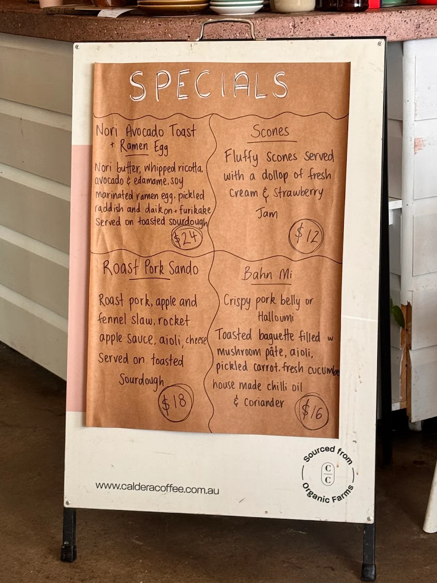 Menu, Papaya