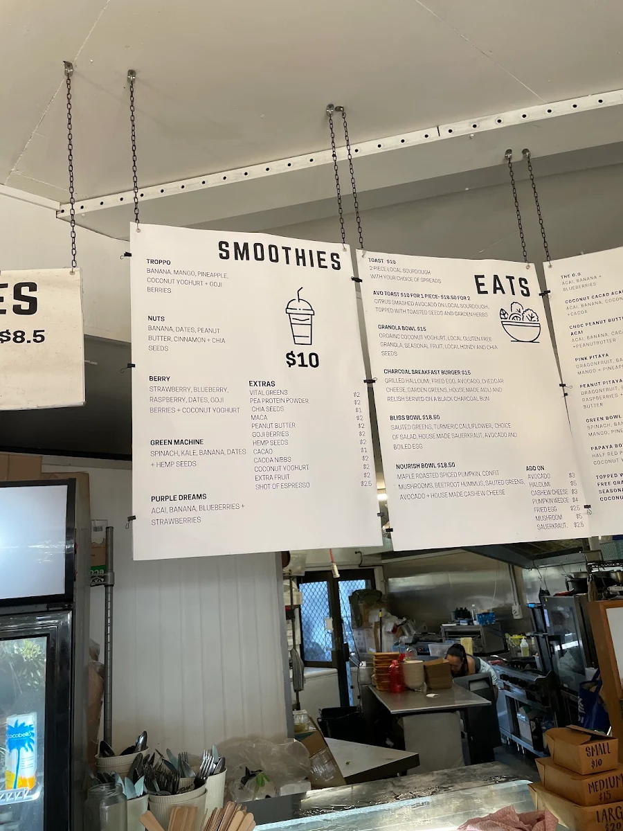 Menu, Papaya