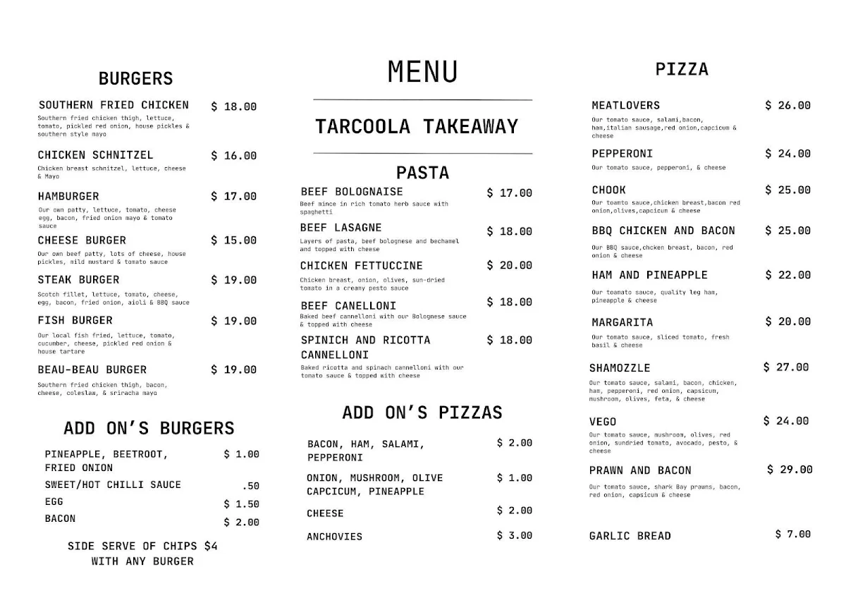 Menu photo 2