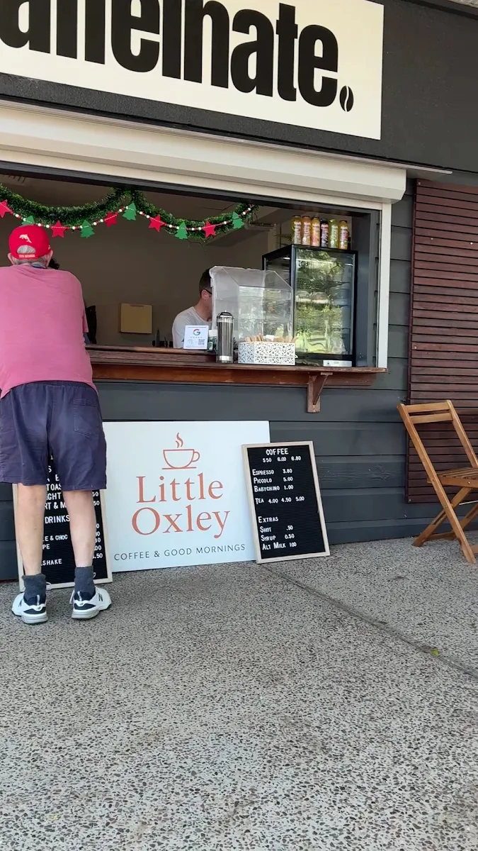 Menu, Little Oxley