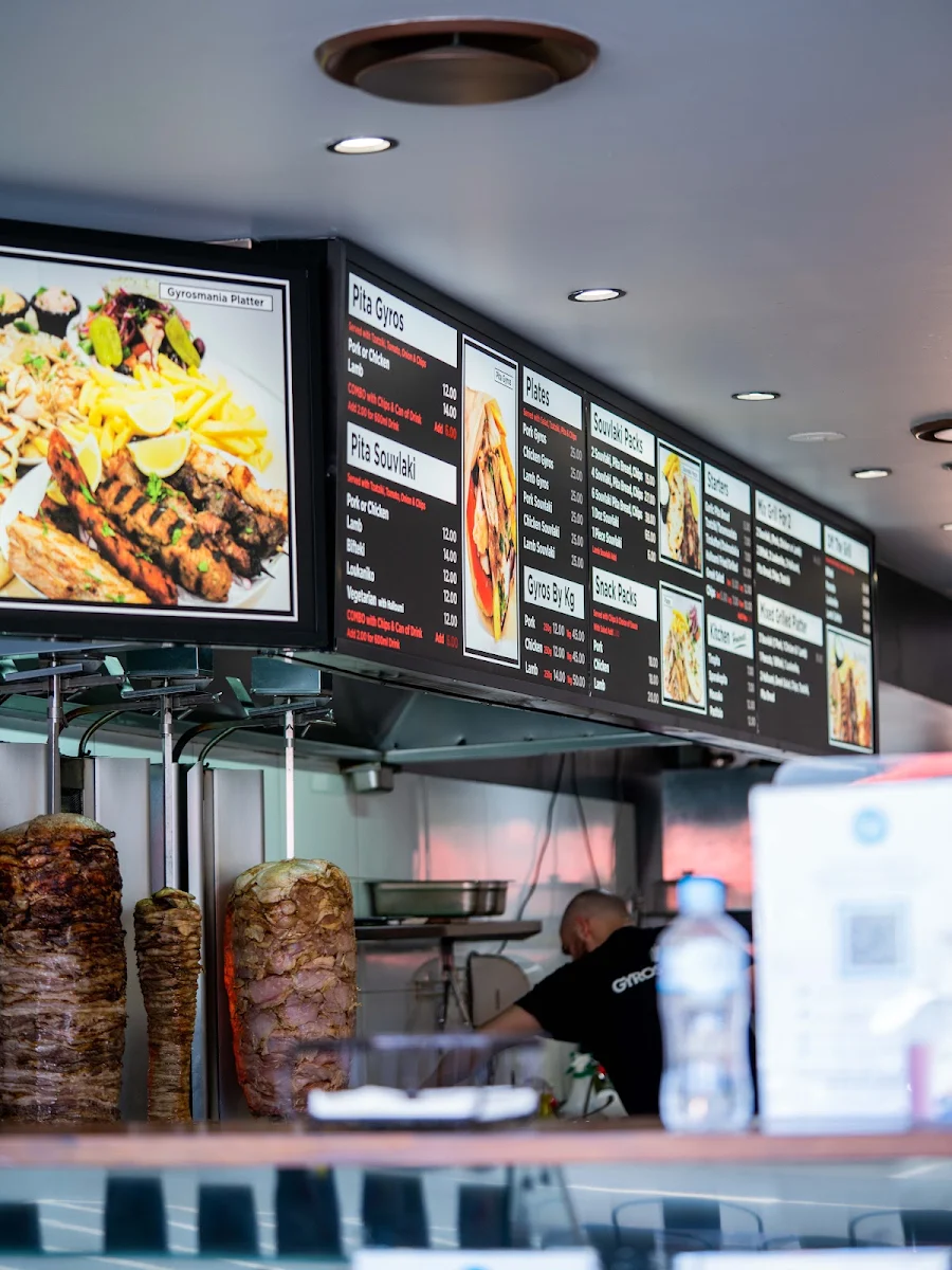 Menu, GYROSmania