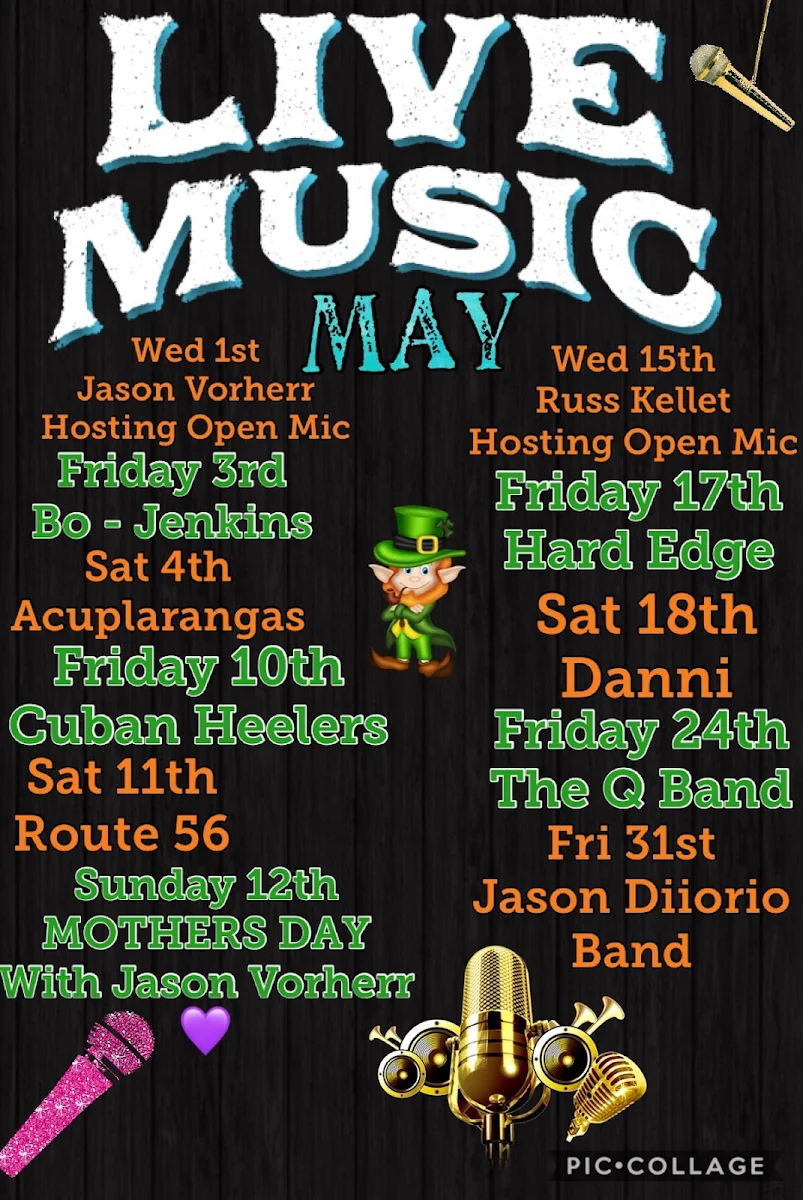 Menu, Paddys Tavern Ferntree Gully