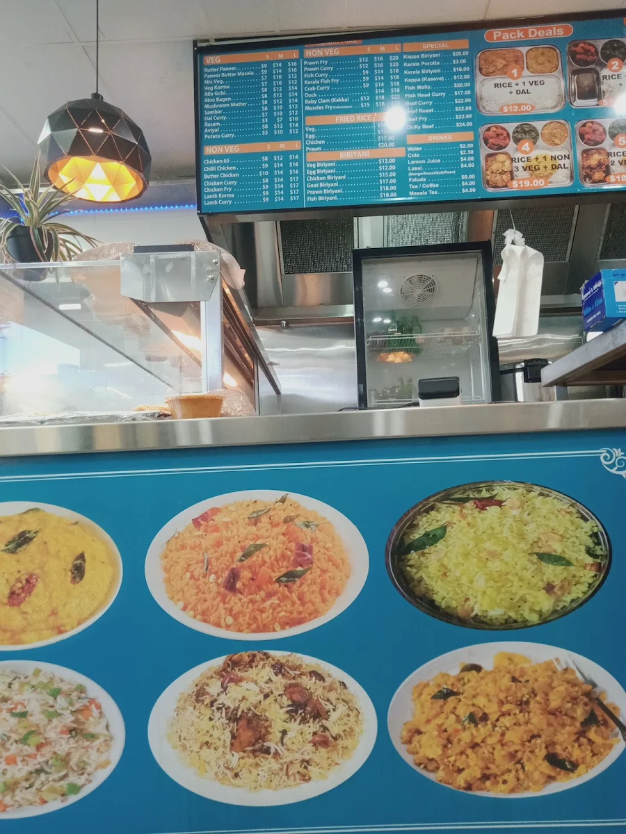 Menu, Blue Moon Restaurant