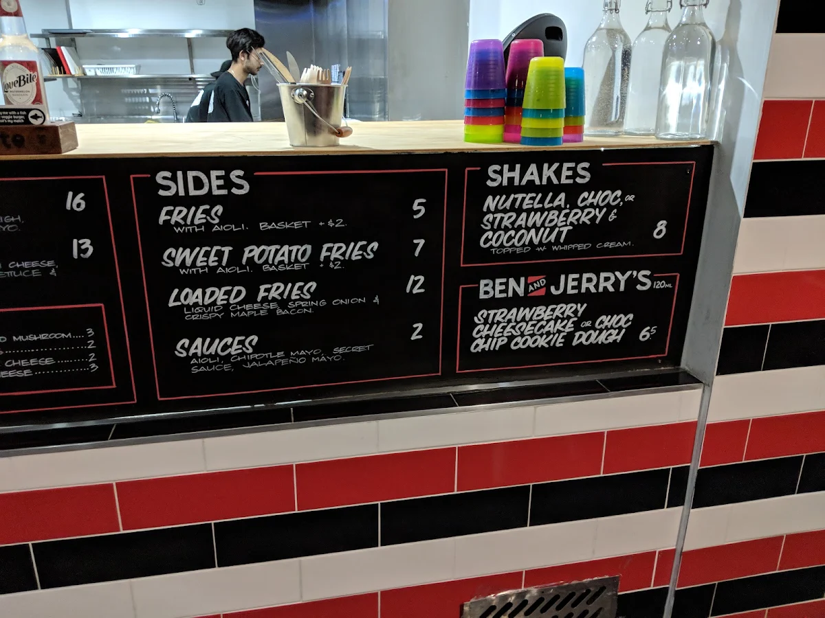Menu, Burger Society