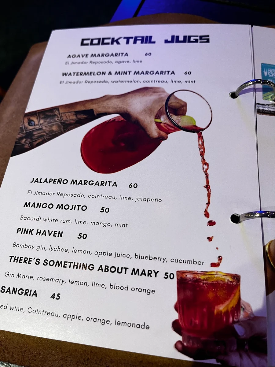 Menu, La Cabra Mexican South Yarra