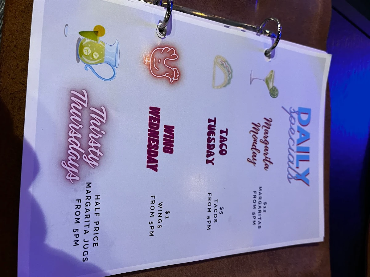 Menu, La Cabra Mexican South Yarra
