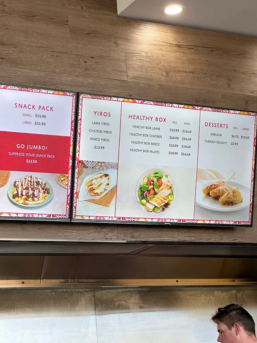 Menu, Krave Kebab