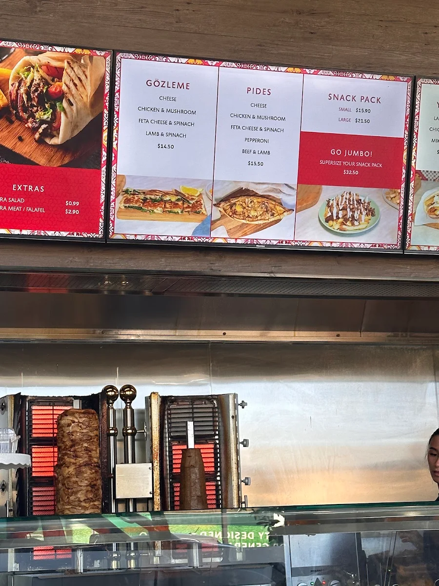 Menu, Krave Kebab