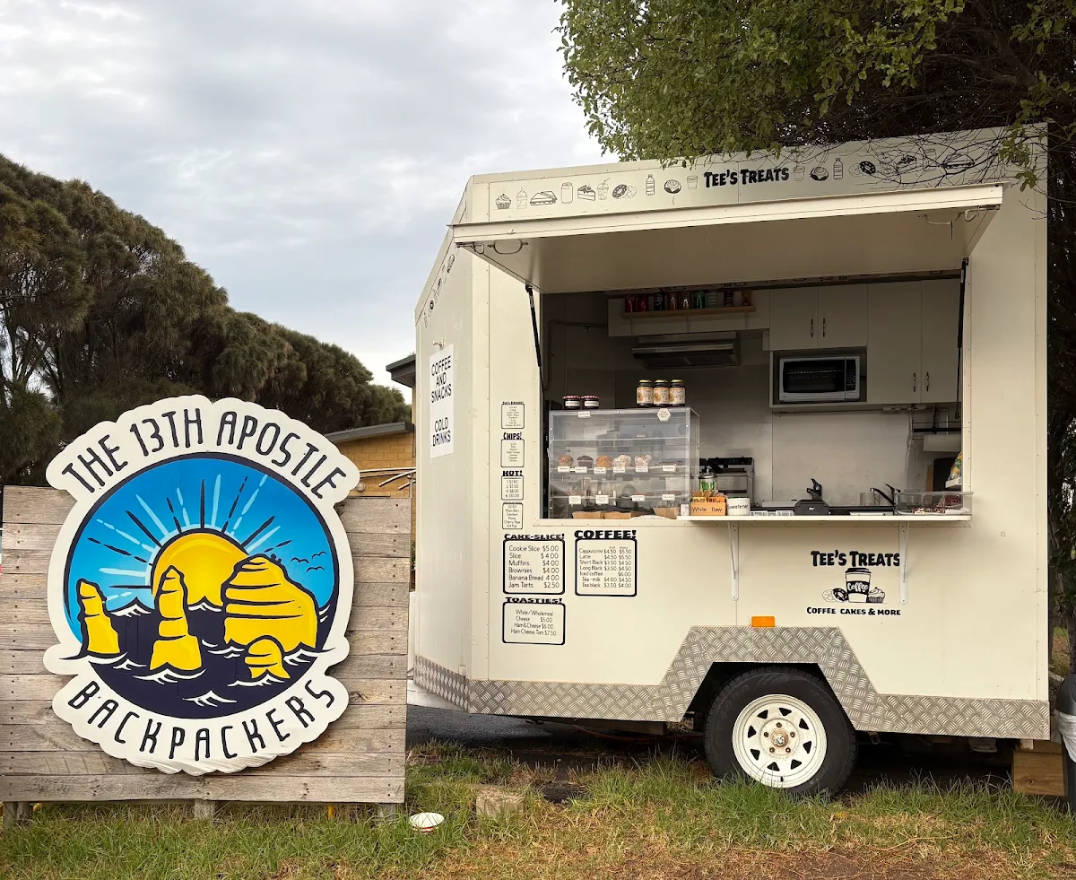 Menu, Tee's Treats