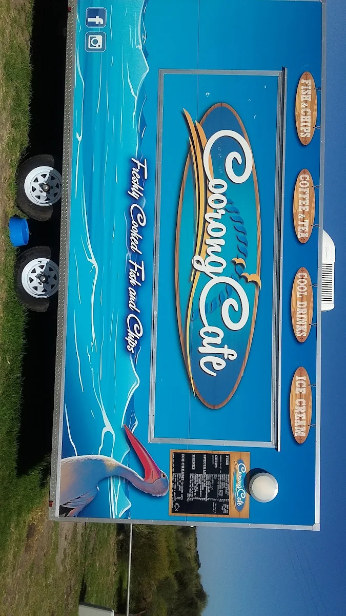 Menu, Coorong Cafe