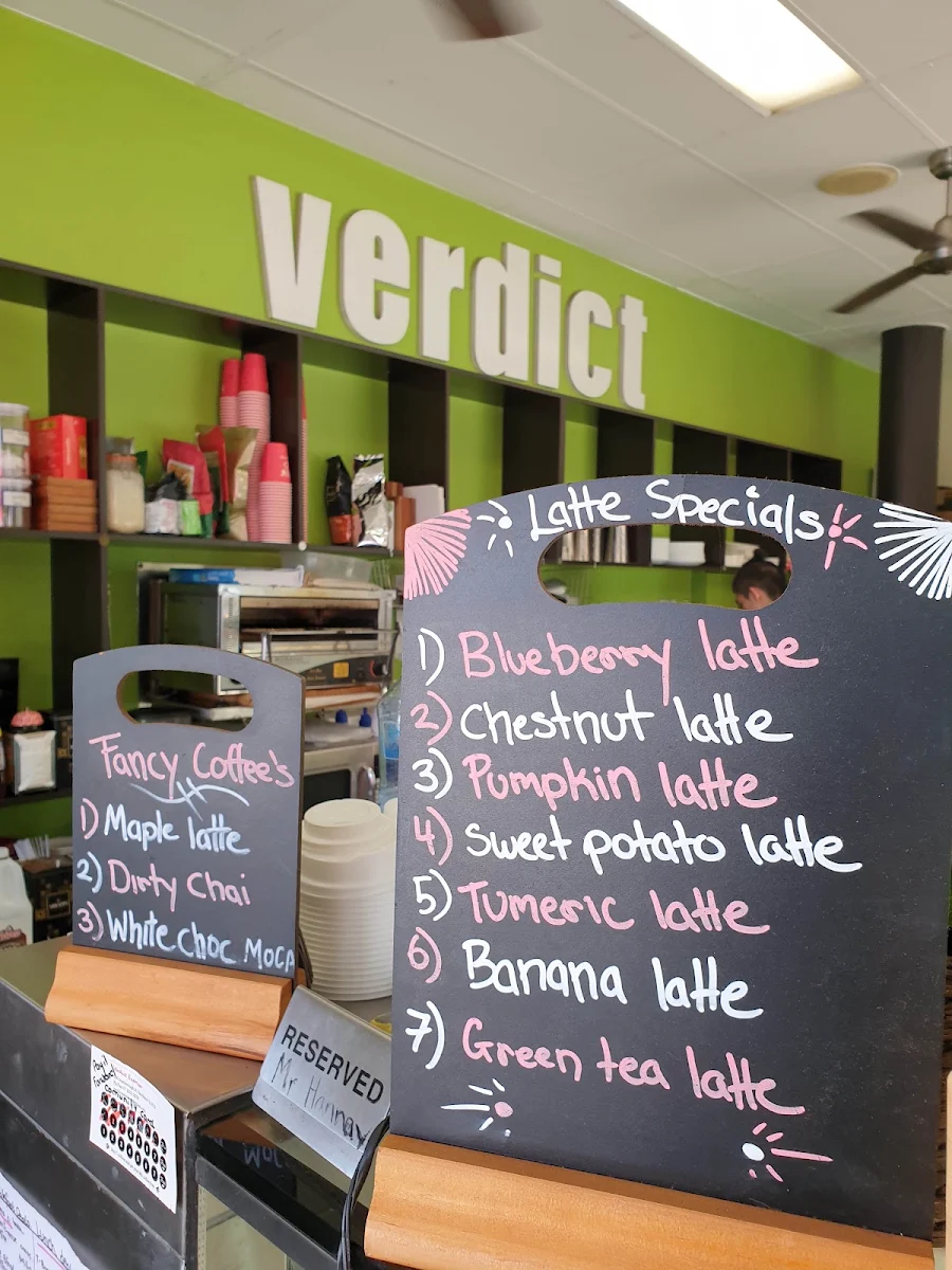 Menu, Verdict Expresso