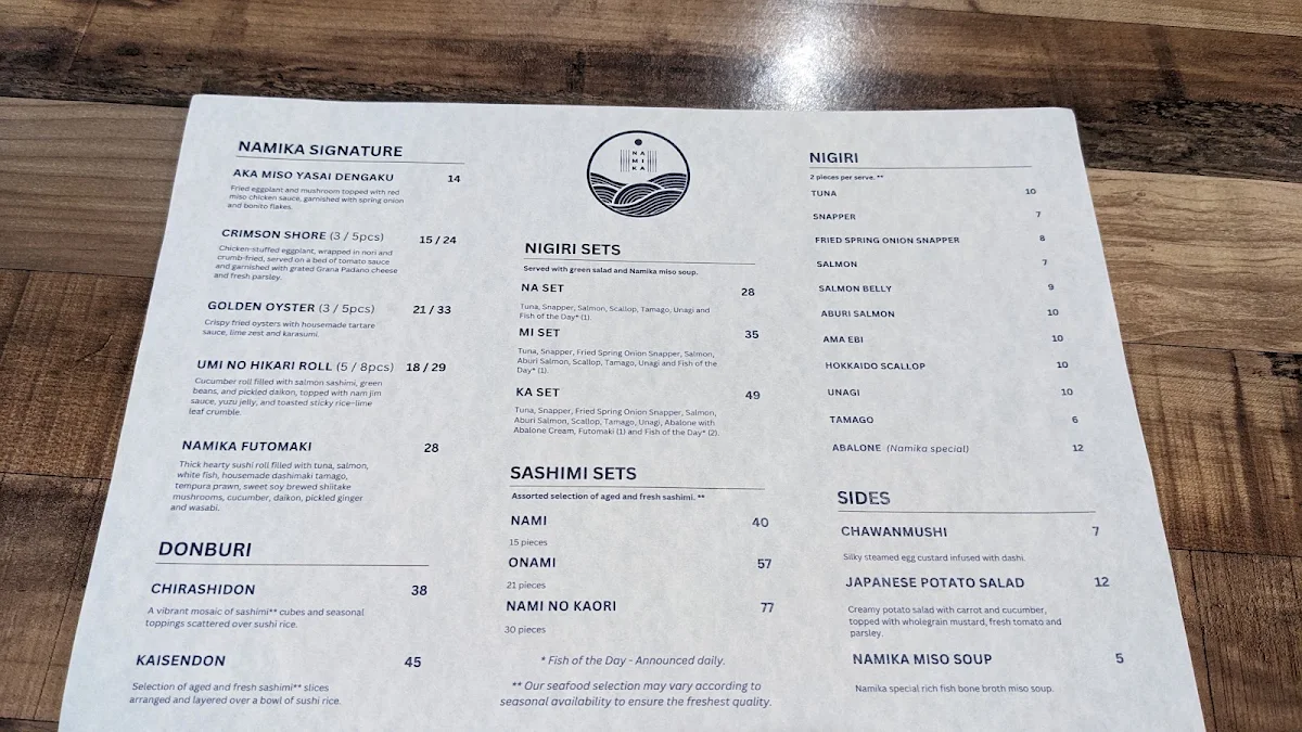 Menu photo 1