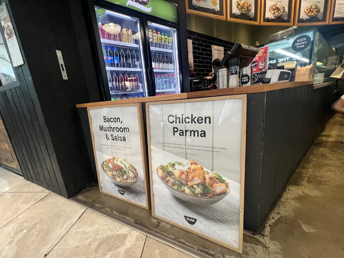 Menu, SpudBAR Werribee