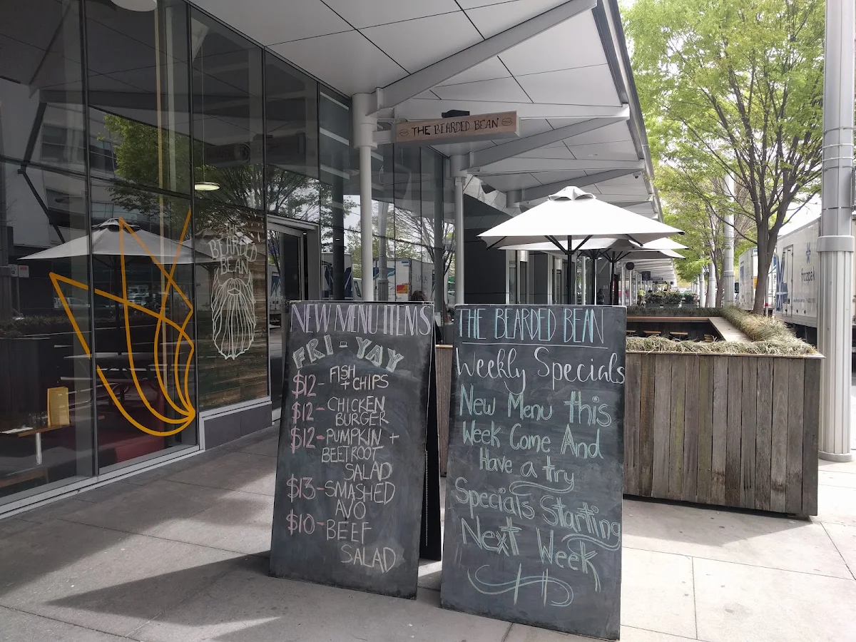 Menu, The Bearded Bean