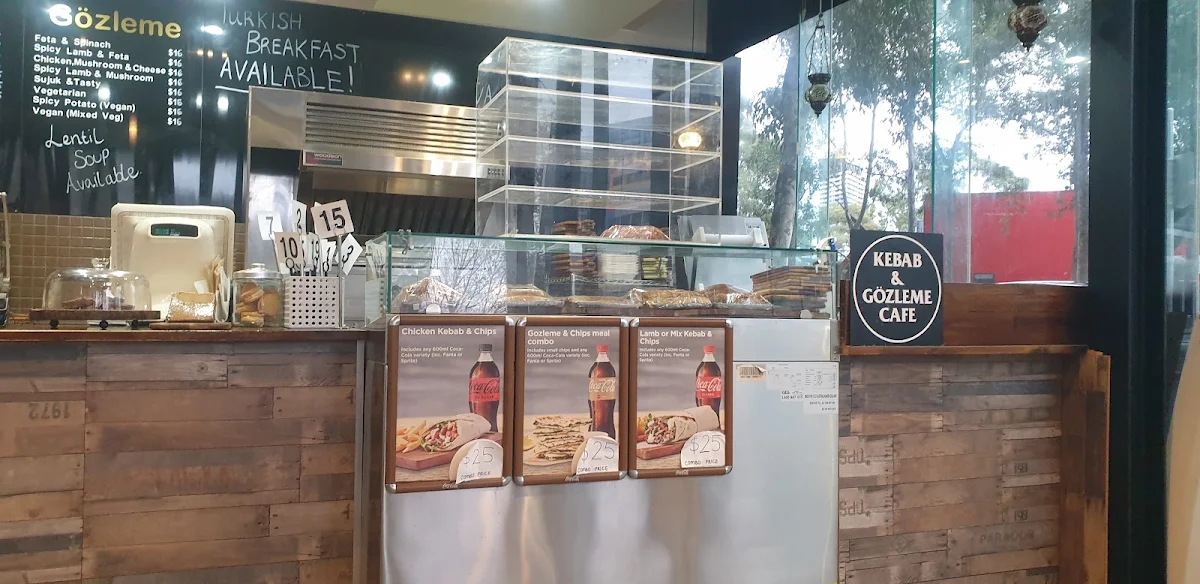 Menu, Kebab & Gozleme Cafe