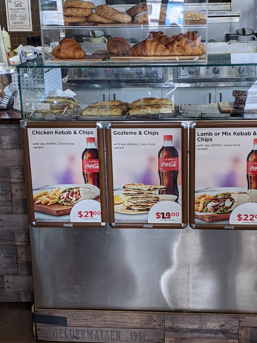 Menu, Kebab & Gozleme Cafe