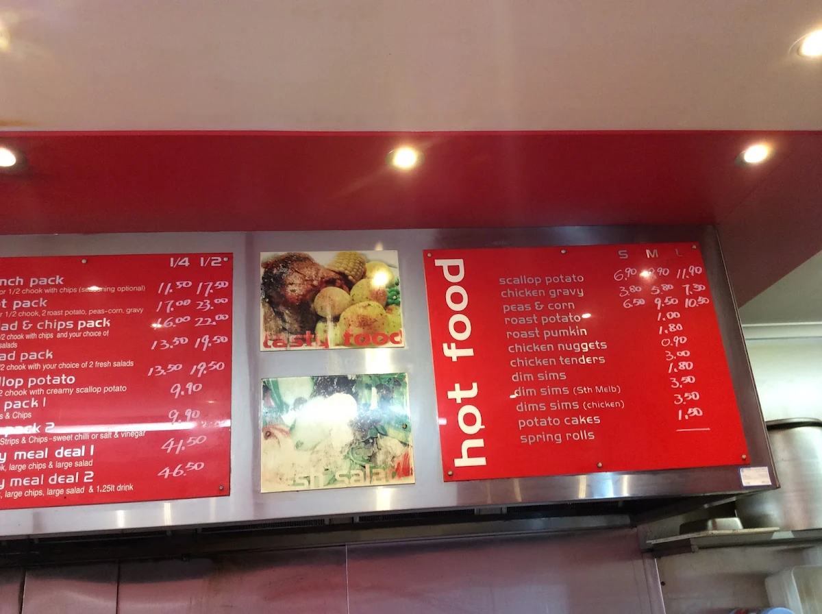 Menu, Chooko Grill Bar