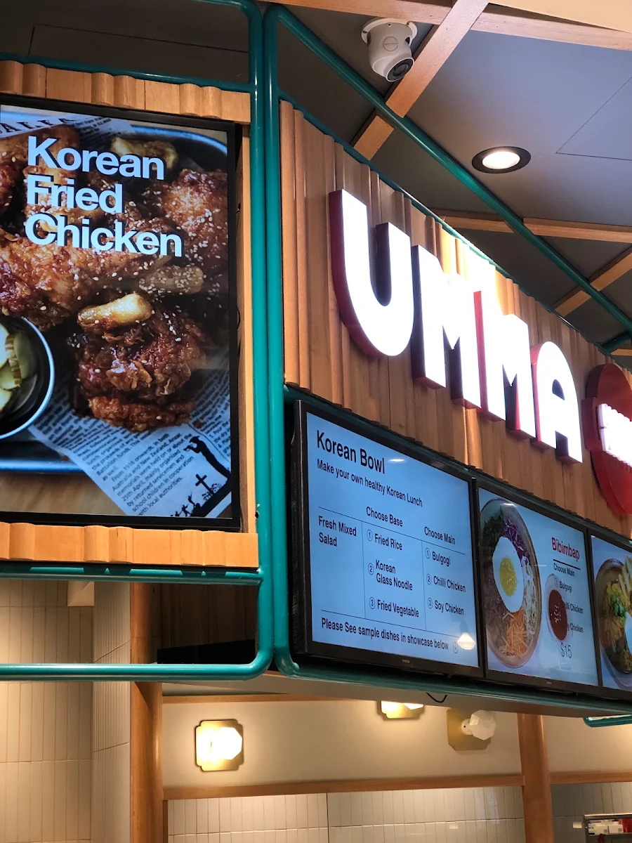 Menu, Umma Kitchen