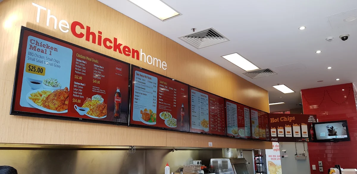 Menu, The Chicken Home
