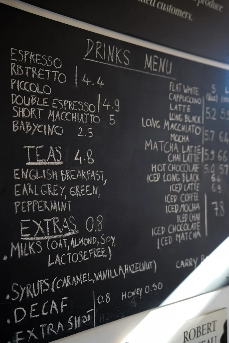 Menu, French Resistance Northbridge