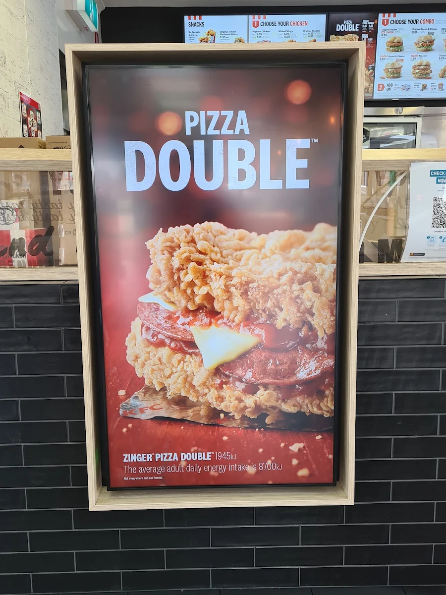 Menu, KFC Sunshine