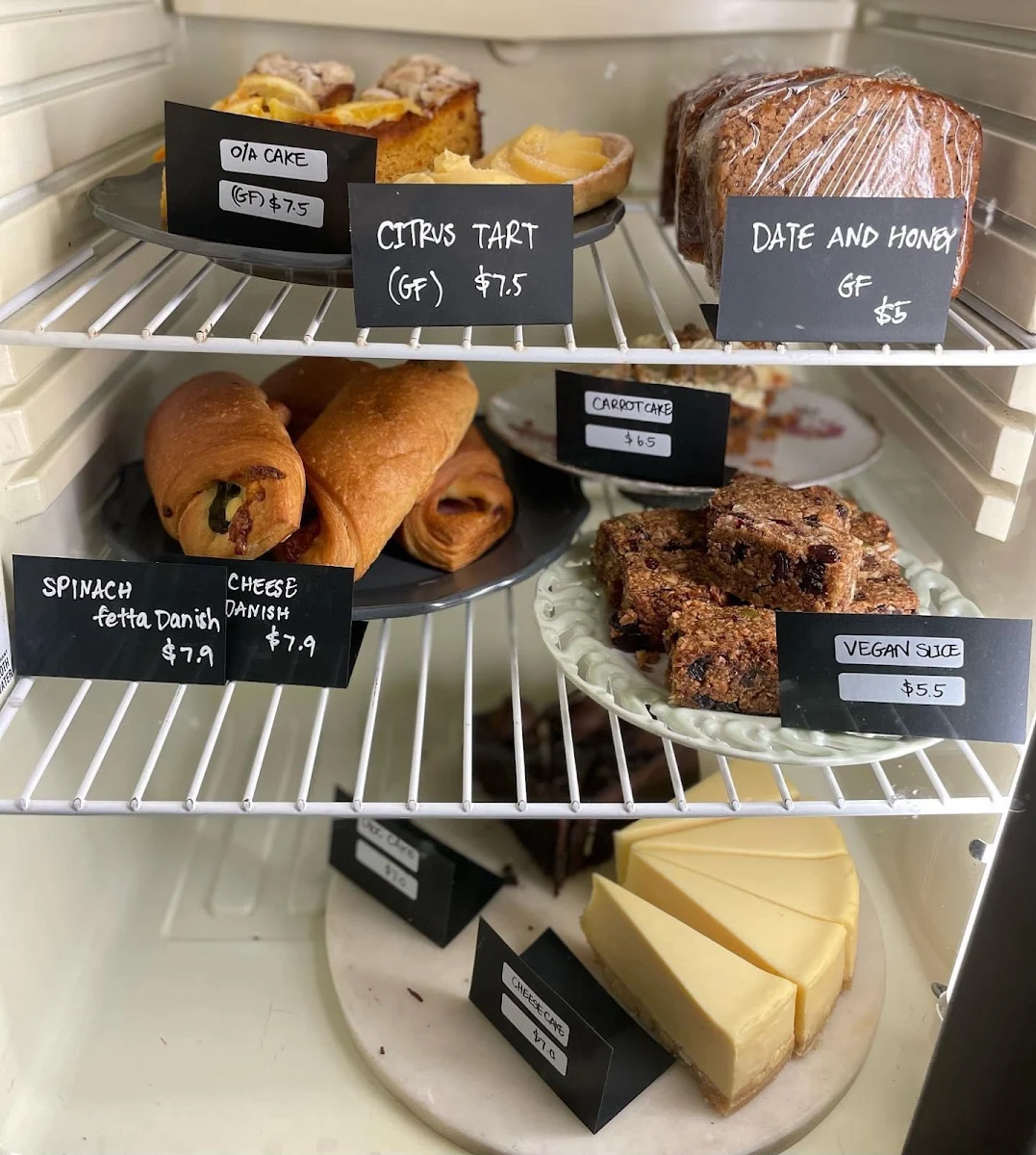 Menu, Vandys Cafe