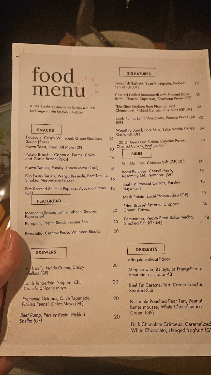 Menu photo 1