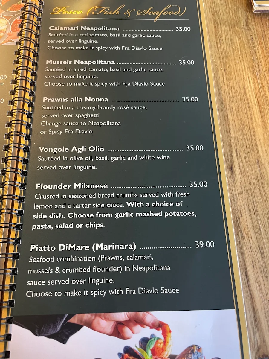 Menu, Nonna and I
