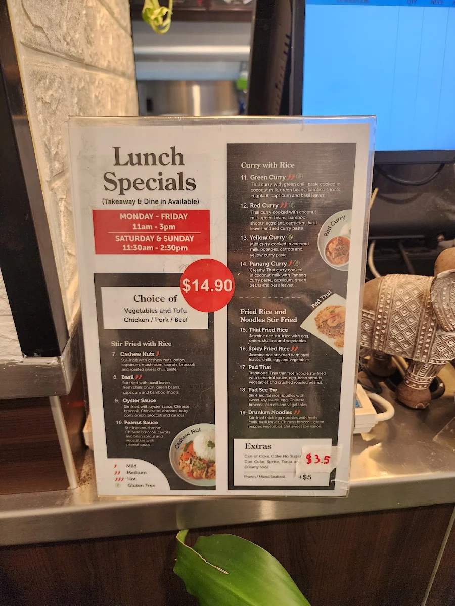 Menu, THAI EVERYDAY