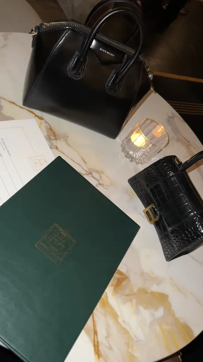 Menu, The Gatsby Lounge Bar