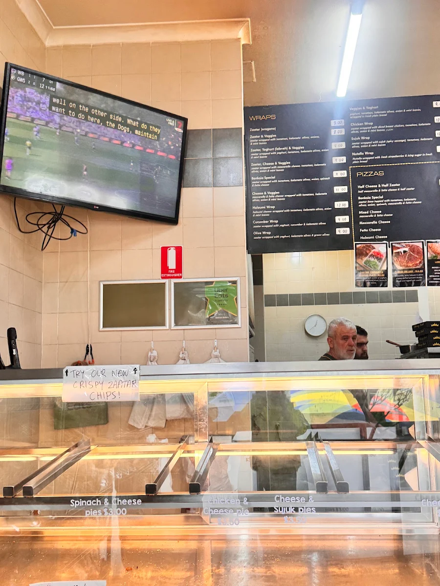 Menu, Banksia Bakery