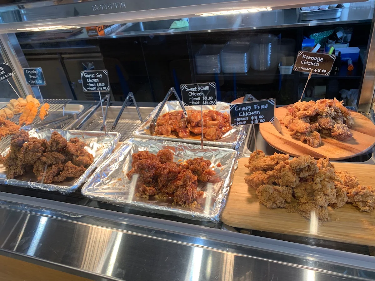Menu, Sushi House Express & Chicken