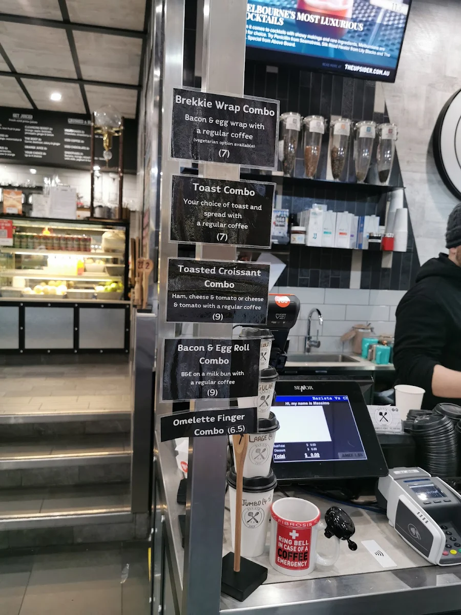 Menu, Barista v.s Chef