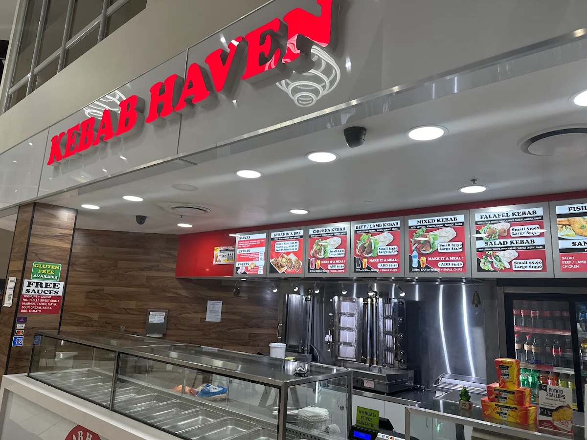 Menu, Kebab Haven