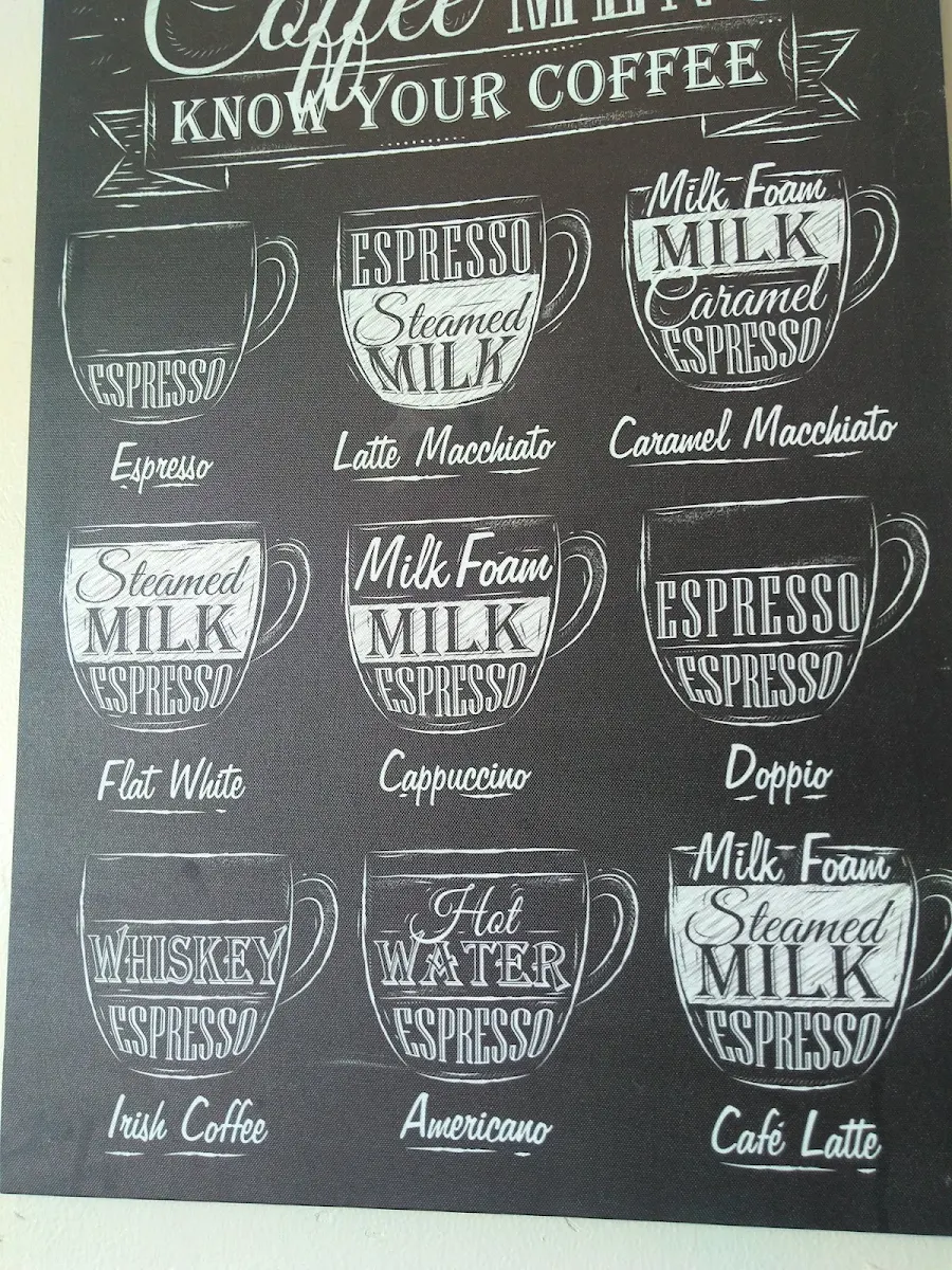 Menu, Kings Patisserie & Cafe