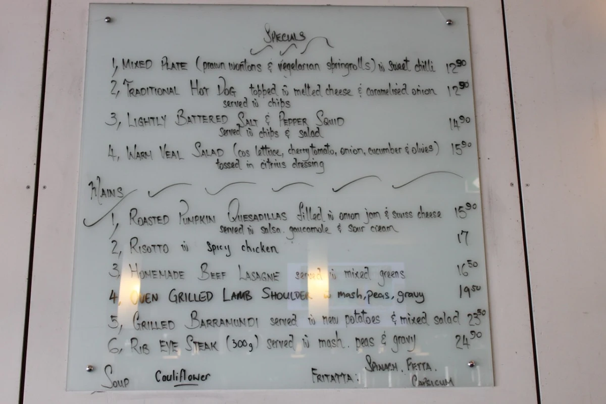 Menu, Maisys - Restaurant & Cafe