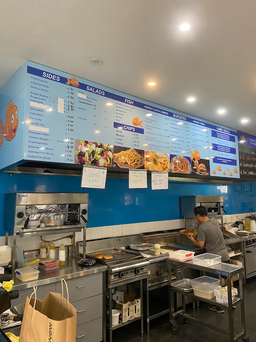 Menu, Perfect Catch Casula