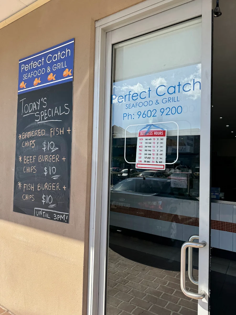 Menu, Perfect Catch Casula