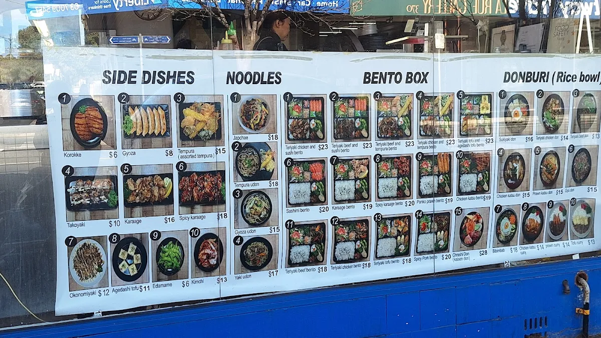 Menu, Sushimon