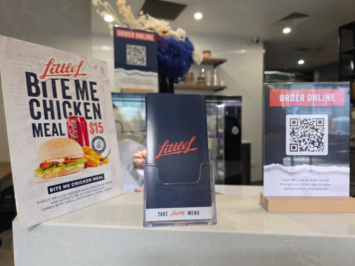 Menu, Little L Burgers