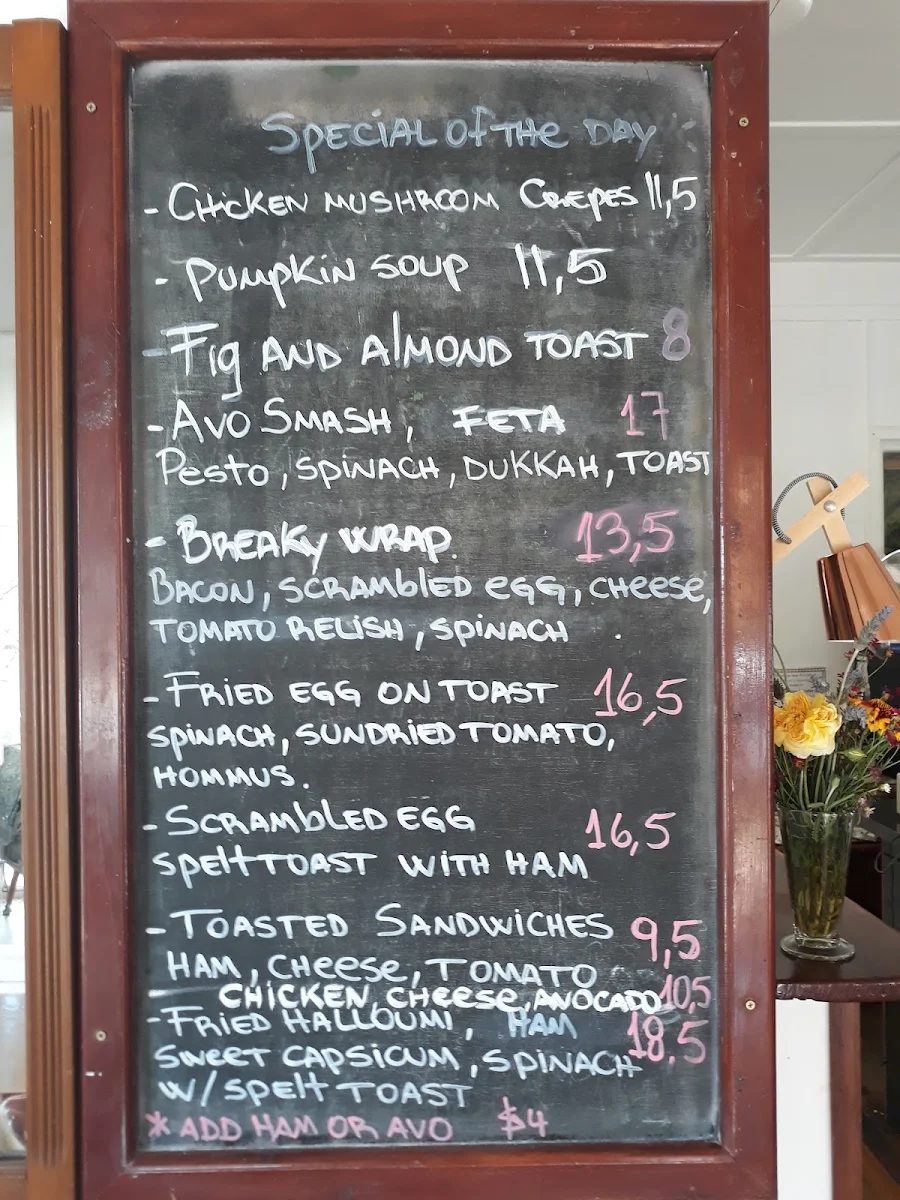 Menu, Forage Kitchen & Coffee Bar