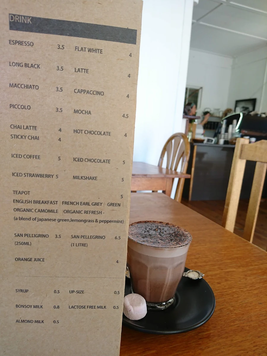 Menu, Forage Kitchen & Coffee Bar